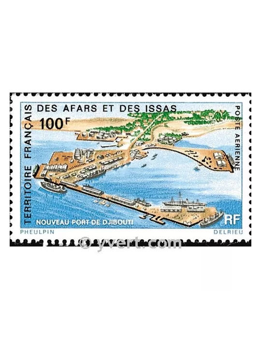 n° 67 - Timbre Afars et Issas Poste aérienne