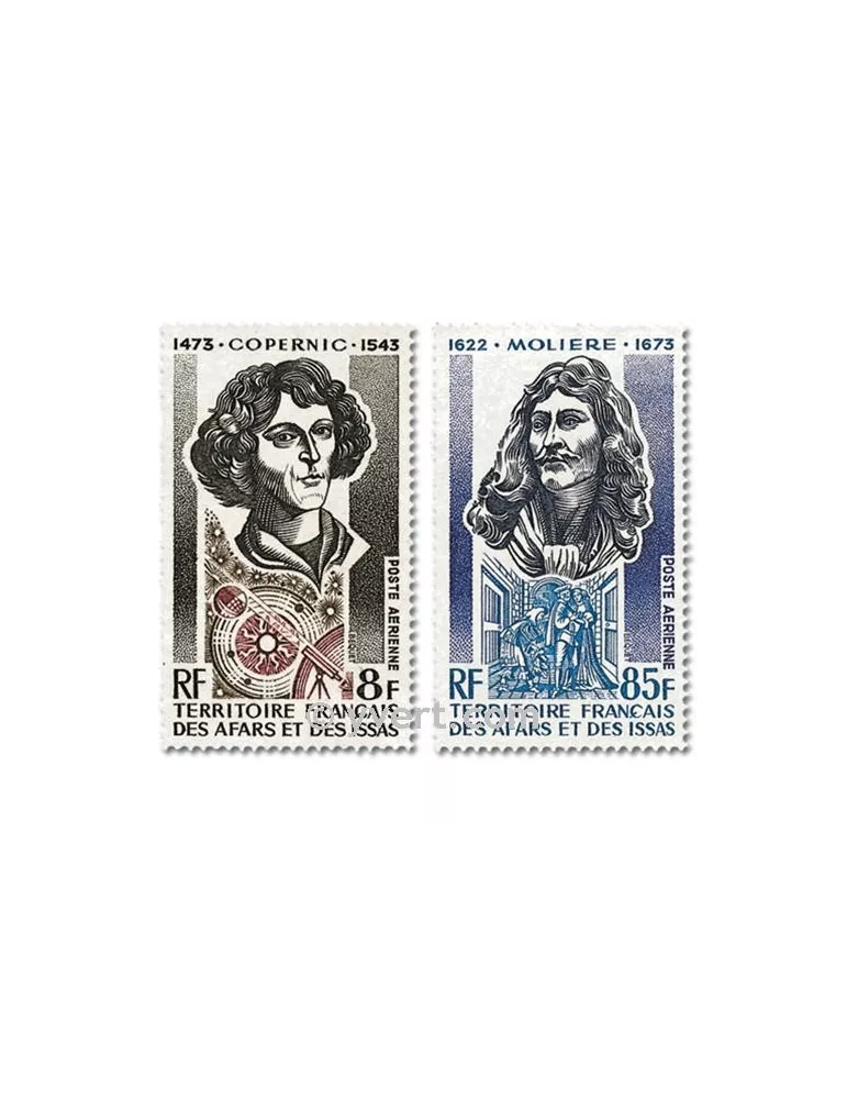 n° 87/88 - Timbre Afars et Issas Poste aérienne