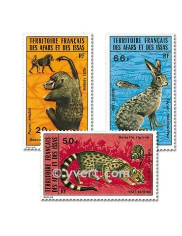 n° 94/96 - Timbre Afars et Issas Poste aérienne