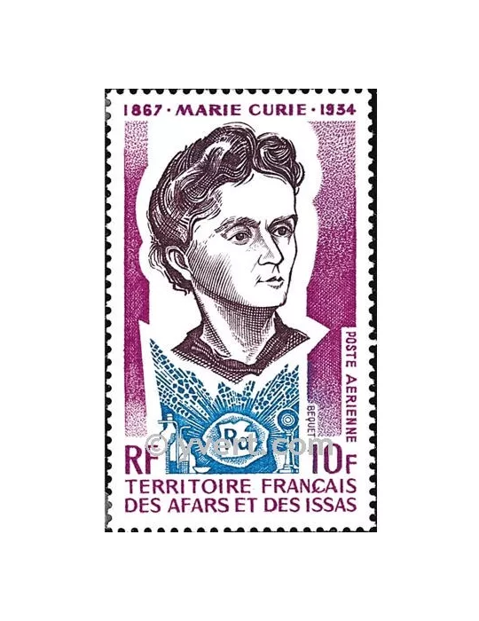 n° 101 - Timbre Afars et Issas Poste aérienne