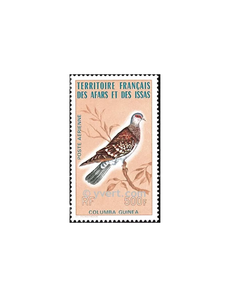 n° 105 - Timbre Afars et Issas Poste aérienne