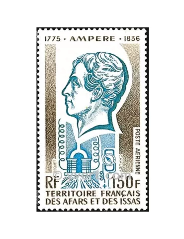 n° 107 - Timbre Afars et Issas Poste aérienne