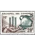 n° 26 - Timbre Comores Poste