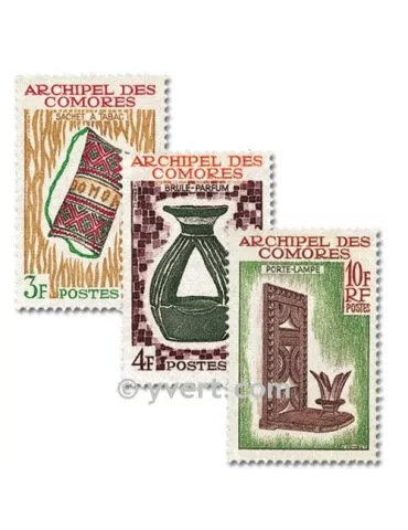 n° 29/31 - Timbre Comores Poste