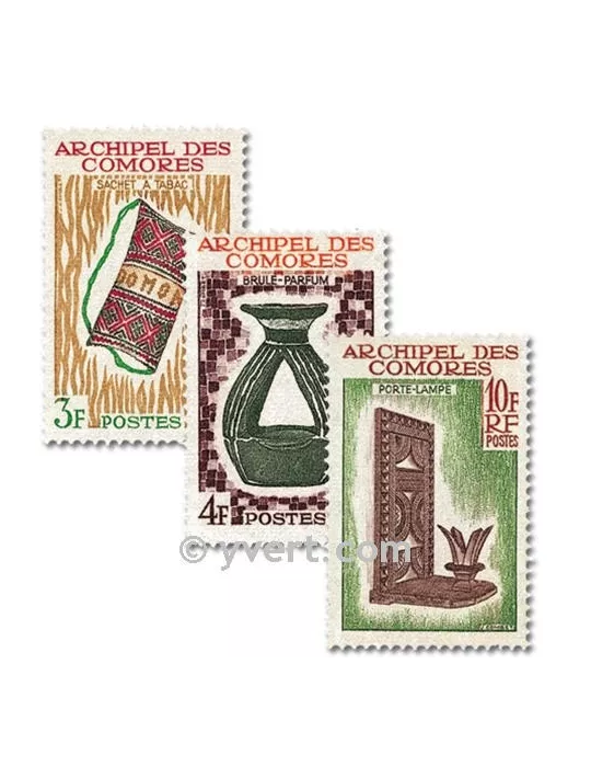 n° 29/31 - Timbre Comores Poste