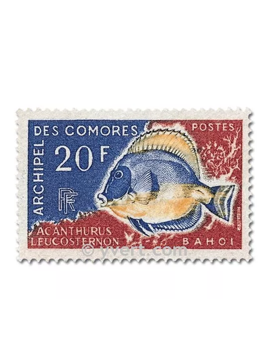 n° 47/48 - Timbre Comores Poste