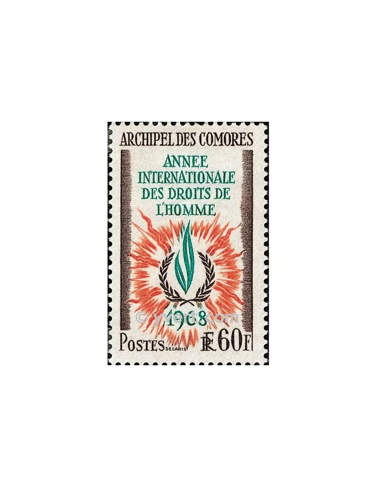 n° 49 - Timbre Comores Poste