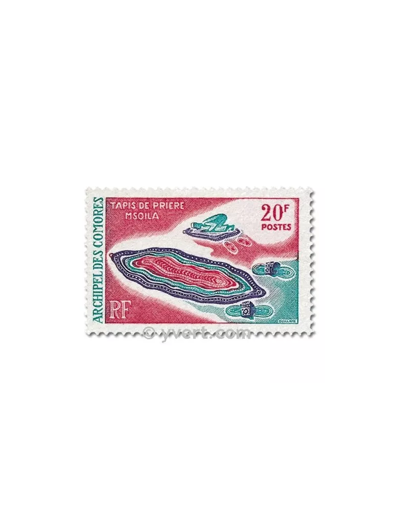 n° 50/52 - Timbre Comores Poste