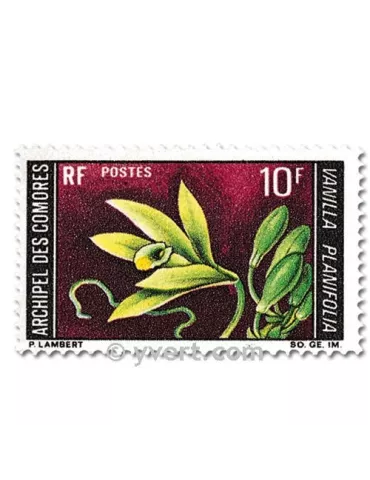 n° 53/54 - Timbre Comores Poste