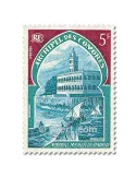 n° 60/62 - Timbre Comores Poste