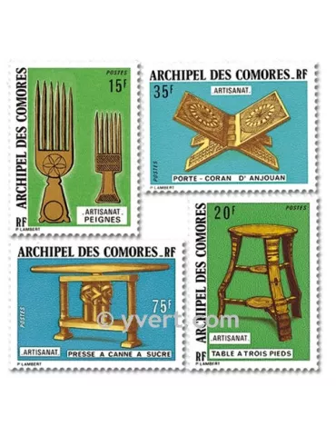n° 91/94 - Timbre Comores Poste