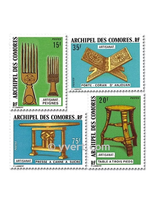 n° 91/94 - Timbre Comores Poste