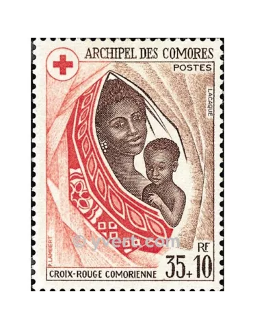 n° 95 - Timbre Comores Poste