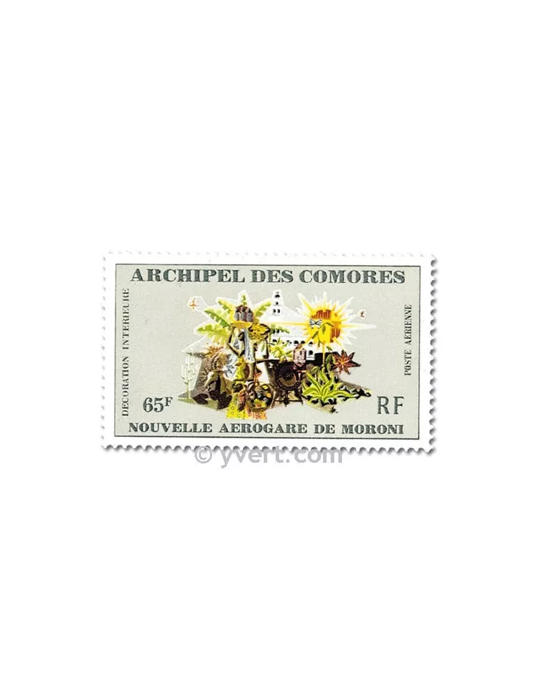 n° 39/41 - Timbre Comores Poste aérienne