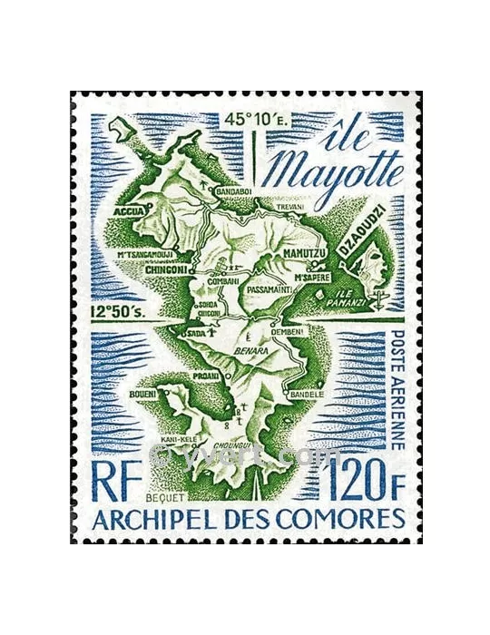 n° 61 - Timbre Comores Poste aérienne