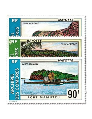 n° 62/64 - Timbre Comores Poste aérienne