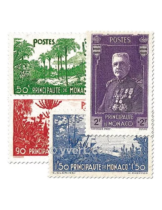 n° 135/139 - Timbre Monaco Poste