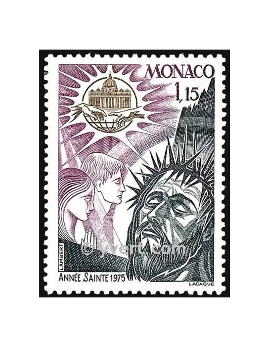 n° 1015 - Timbre Monaco Poste