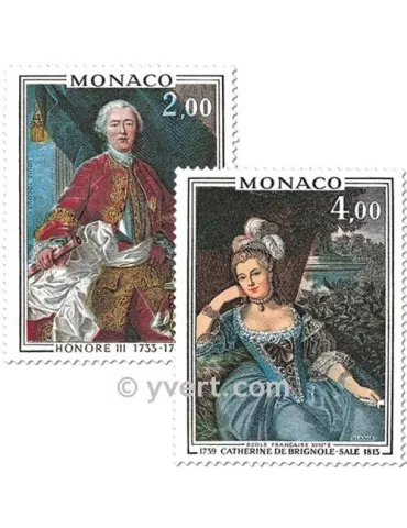 n° 1029/1030 - Timbre Monaco Poste