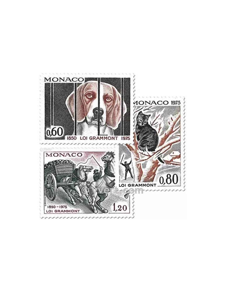 n° 1031/1033 - Timbre Monaco Poste