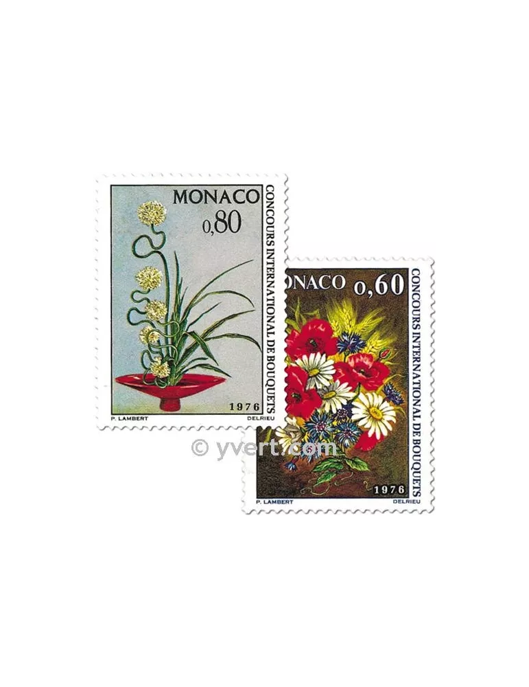n° 1035/1036 - Timbre Monaco Poste