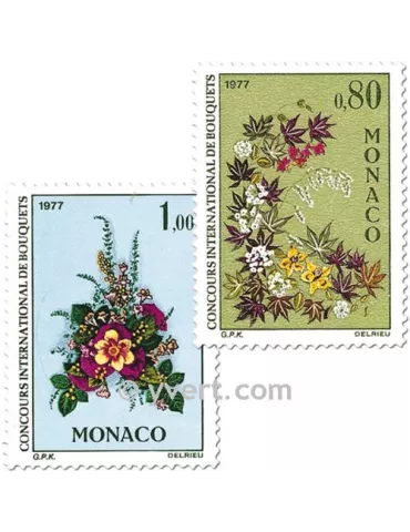 n° 1076/1077 - Timbre Monaco Poste