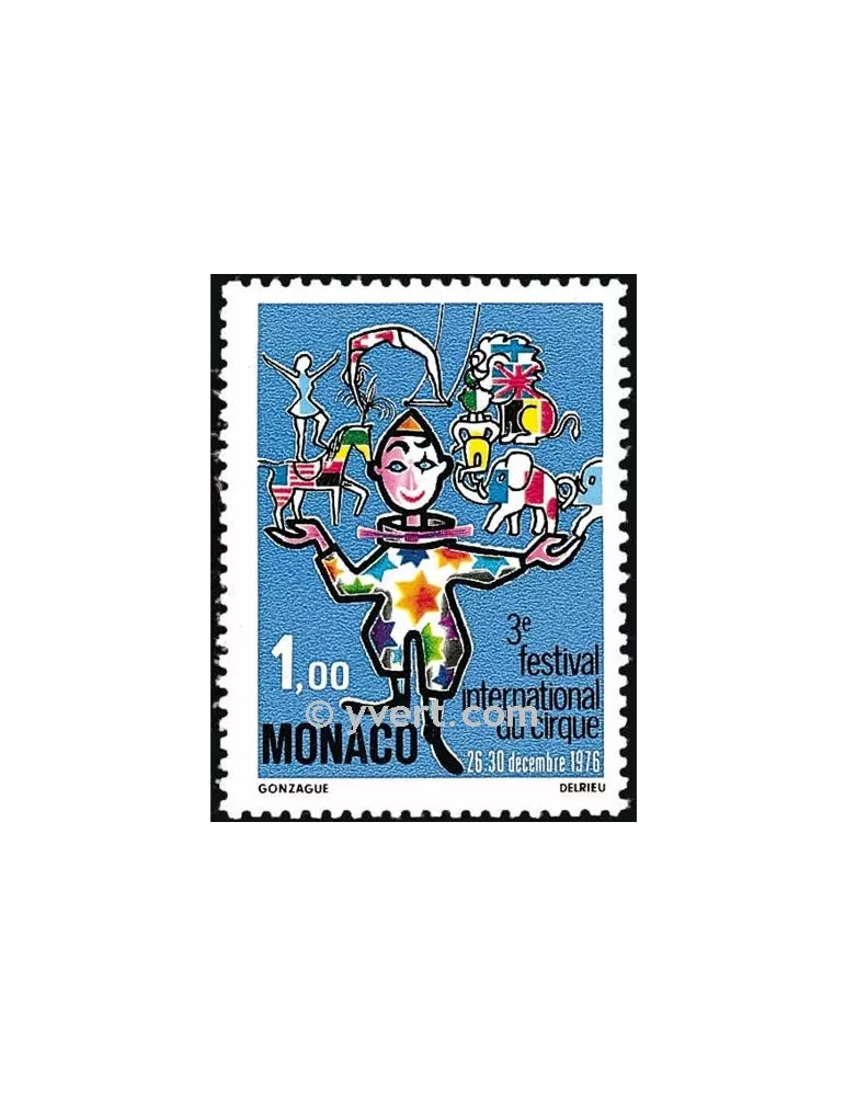 n° 1078 - Timbre Monaco Poste