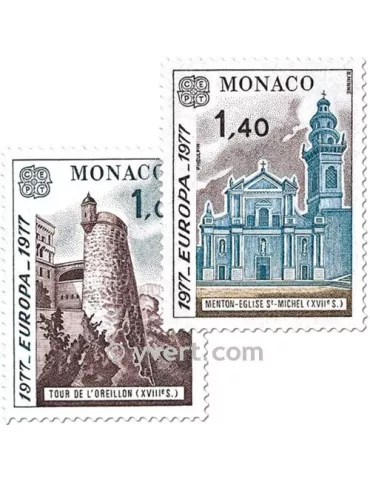n° 1101/1102 - Timbre Monaco Poste