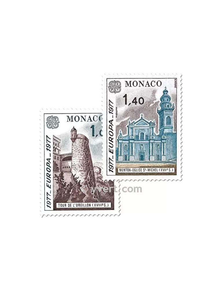 n° 1101/1102 - Timbre Monaco Poste