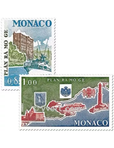 n° 1134/1135 - Timbre Monaco Poste