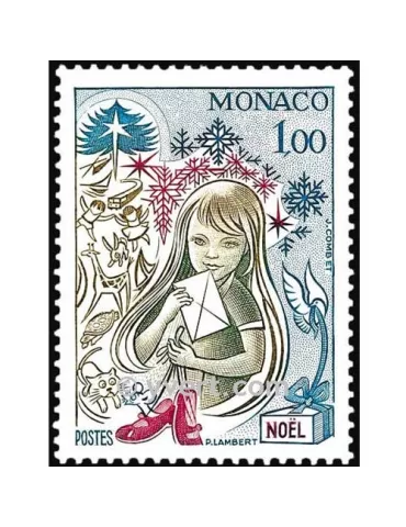 n° 1165 - Timbre Monaco Poste