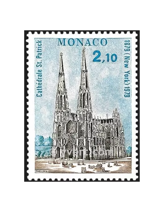 n° 1204 - Timbre Monaco Poste