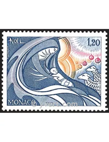 n° 1205 - Timbre Monaco Poste