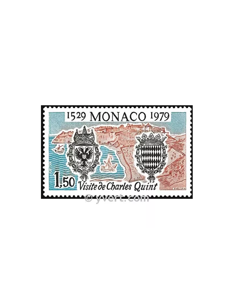 n° 1207 - Timbre Monaco Poste