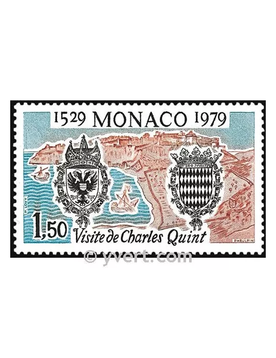 n° 1207 - Timbre Monaco Poste