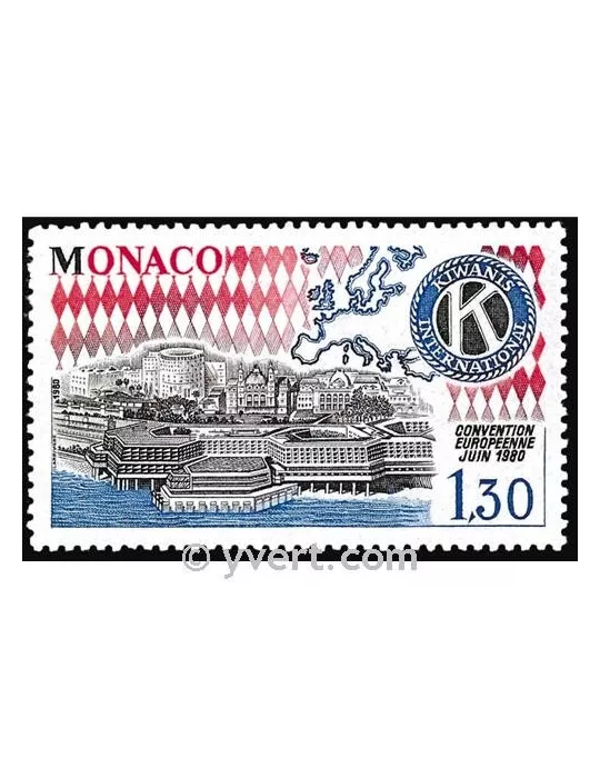 n° 1230 - Timbre Monaco Poste