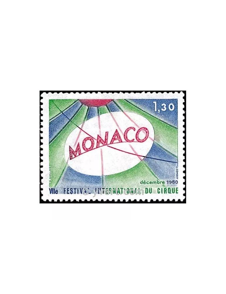 n° 1248 - Timbre Monaco Poste