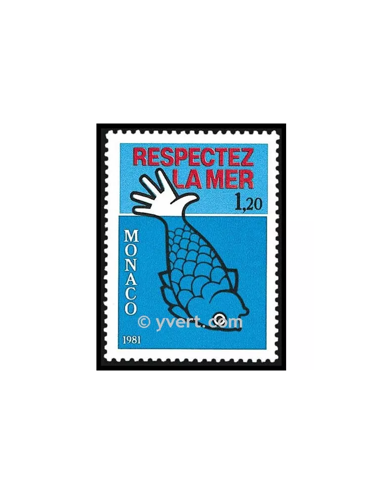 n° 1264 - Timbre Monaco Poste