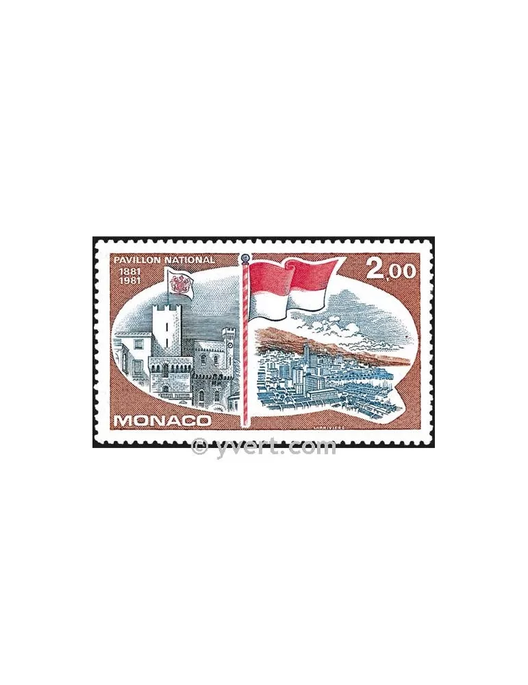 n° 1277 - Timbre Monaco Poste