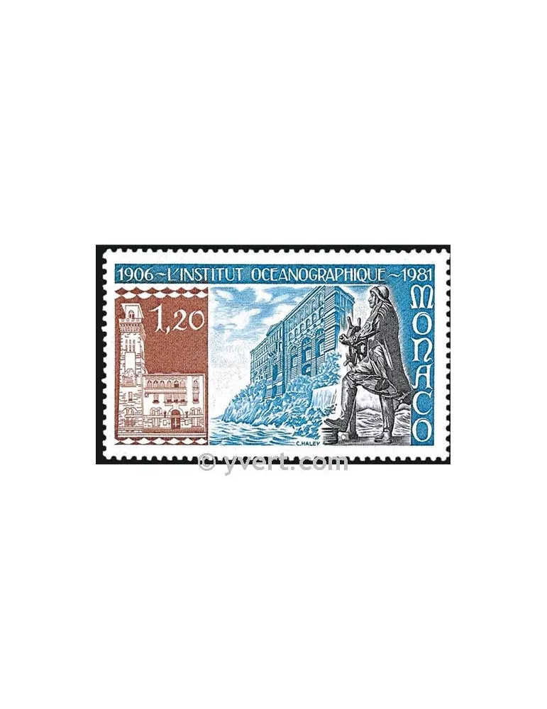 n° 1278 - Timbre Monaco Poste