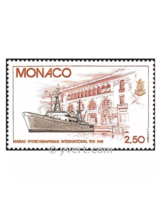 n° 1279 - Timbre Monaco Poste