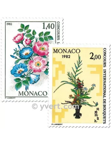n° 1295/1296 - Timbre Monaco Poste