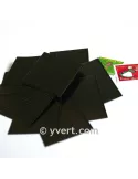 Pochettes simple soudure - Lxh:53x32mm (Fond noir)