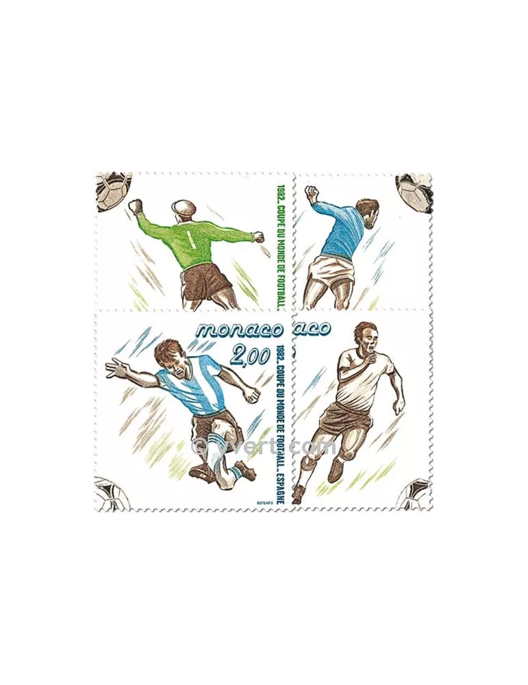 n° 1312/1315 (BF 21) - Timbre Monaco Poste