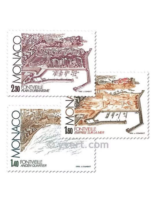 n° 1324/1326 - Timbre Monaco Poste