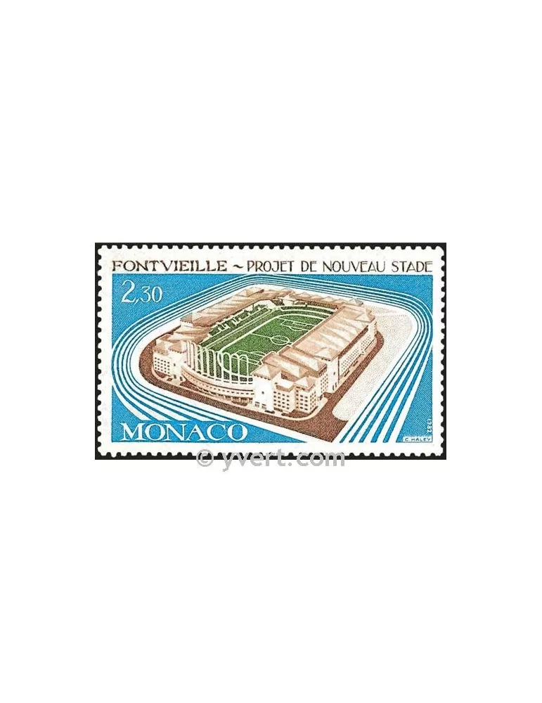 n° 1327 - Timbre Monaco Poste