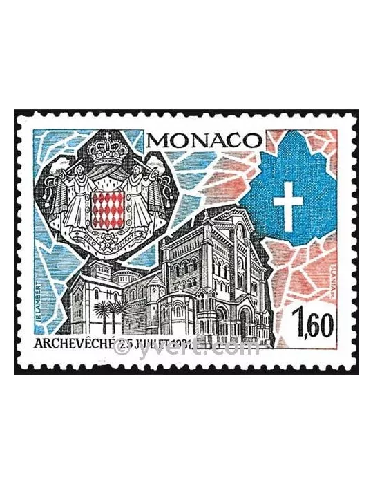 n° 1331 - Timbre Monaco Poste