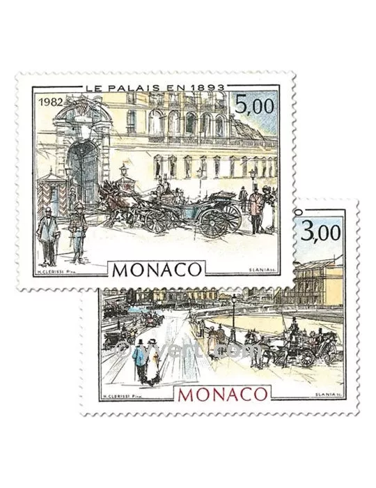 n° 1340/1341 - Timbre Monaco Poste