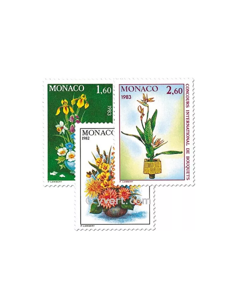 n° 1349/1351 - Timbre Monaco Poste