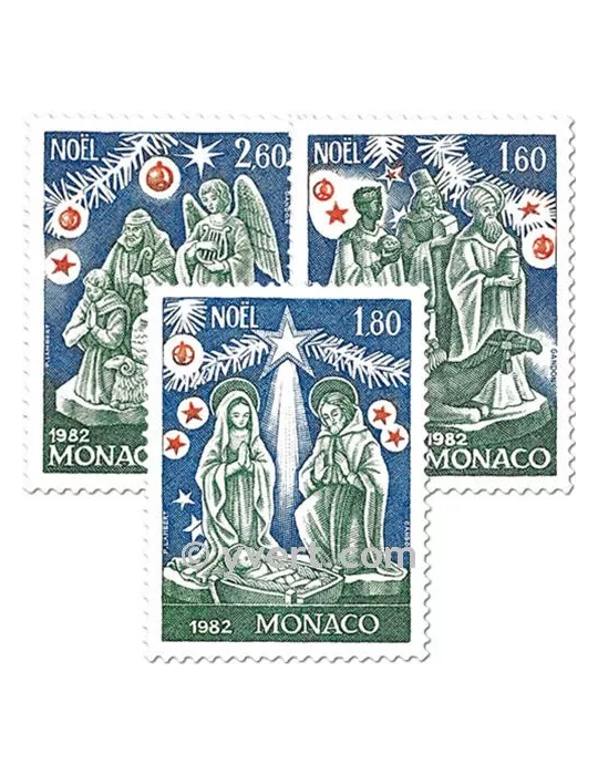 n° 1352/1354 (BF 23) - Timbre Monaco Poste